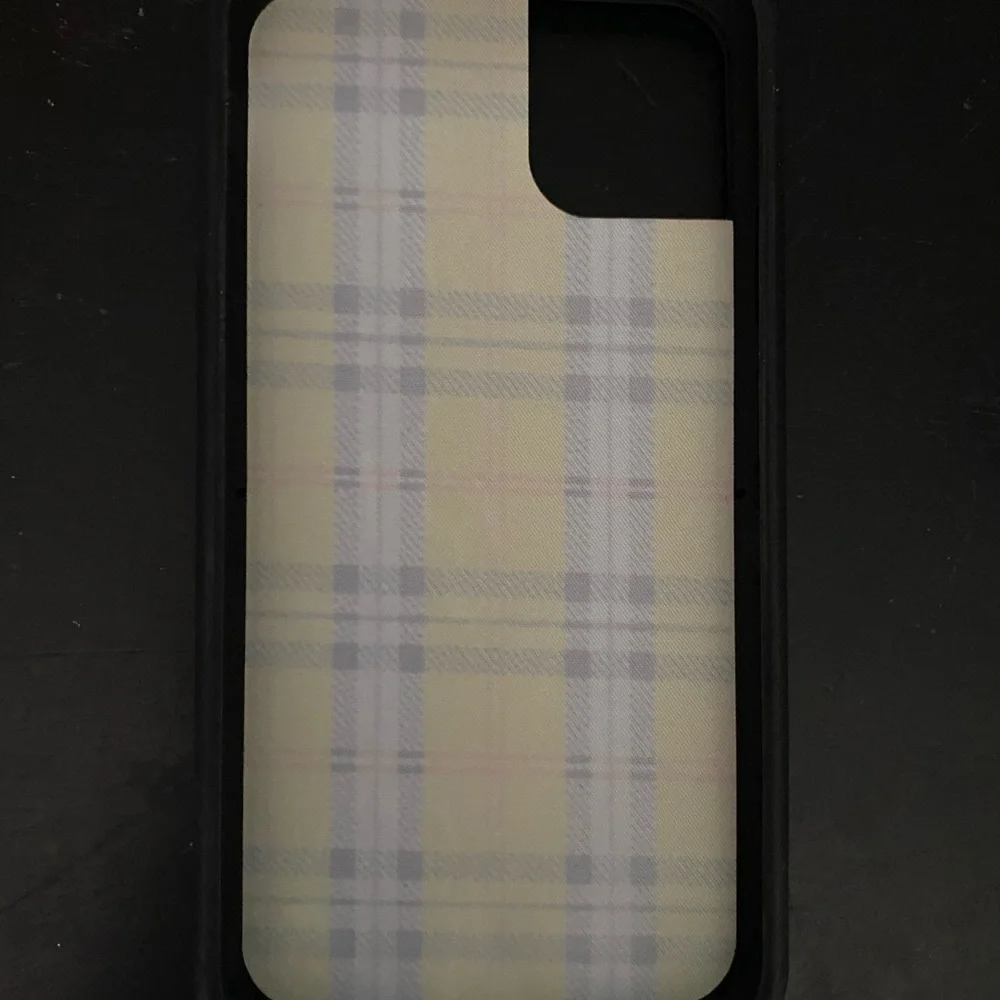 Wildflower Yellow Plaid iPhone 11 Case - Picture 4 of 7